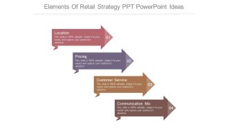 Elements Of Retail Strategy Ppt Powerpoint Ideas