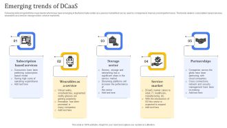 Emerging Trends Of Dcaas Mockup PDF