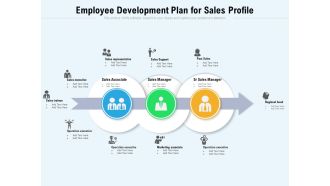 Employee Development Plan For Sales Profile Ppt PowerPoint Presentation File Example PDF