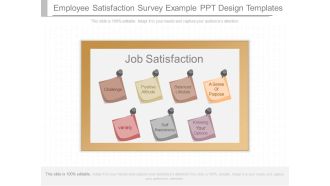 Employee Satisfaction Survey Example Ppt Design Templates