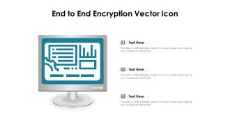 End To End Encryption Vector Icon Ppt PowerPoint Presentation Gallery Show PDF
