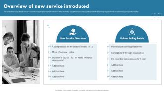 Enhancing Customer Outreach Overview Of New Service Introduced Rules PDF