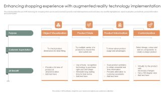Enhancing Shopping Experience With Augmented Reality Technology Implementation Rules PDF