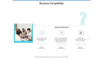 Enterprise Analysis Business Compatibility Ppt Infographics Slideshow PDF