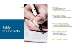 Enterprise Collaboration At Global Scale Table Of Contents Ppt Infographic Template Example PDF