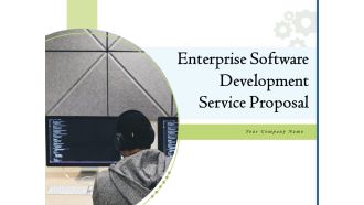Enterprise Software Development Service Proposal Ppt PowerPoint Presentation Complete Deck With Slides