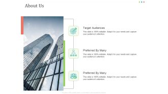 Establishing And Implementing HR Online Learning Program About Us Slides PDF