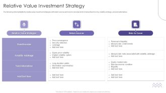 Evaluating Hedge Funds For Greater ROI Relative Value Investment Strategy Introduction PDF