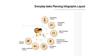 Everyday Tasks Planning Infographic Layout Ppt PowerPoint Presentation Show Mockup PDF