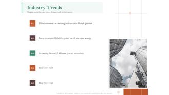 Examining The Industry Environment Of Company Industry Trends Ppt File Design Ideas PDF