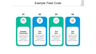 Example Fixed Costs Ppt PowerPoint Presentation Ideas Display Cpb