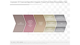 Example Of Financial Algorithm Diagram Powerpoint Slide Presentation Tips