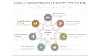 Example Of Insurance Management System Ppt Powerpoint Slides