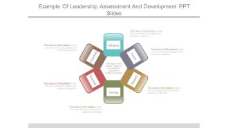 Example Of Leadership Assessment And Development Ppt Slides