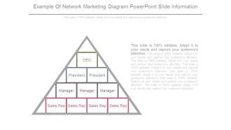 Example Of Network Marketing Diagram Powerpoint Slide Information