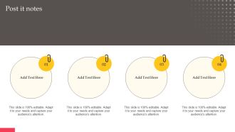 Executing Automotive Marketing Tactics For Sales Boost Post It Notes Infographics PDF