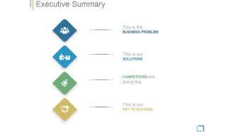 Executive Summary Template 1 Ppt PowerPoint Presentation Files
