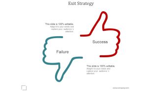 Exit Strategy Ppt PowerPoint Presentation Infographics