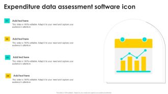 Expenditure Data Assessment Software Icon Topics PDF