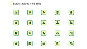 Expert Systems Icons Slide Topics PDF
