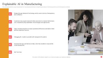 Explainable Machine Learning Explainable AI In Manufacturing Sample PDF
