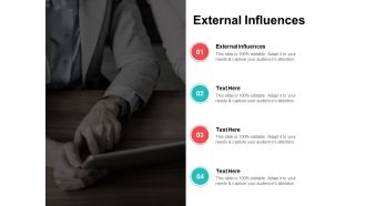 External Influences Ppt PowerPoint Presentation Show Vector Cpb