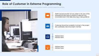 Extreme Programming Methodology IT Role Of Customer In Extreme Programming Download PDF