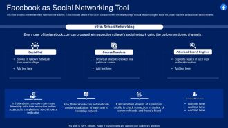 Facebook Original Capital Funding Facebook As Social Networking Tool Pictures PDF