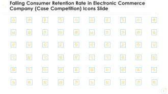 Falling Consumer Retention Rate In Electronic Commerce Company Case Competition Icons Slide Download PDF