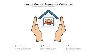 Family Medical Insurance Vector Icon Ppt PowerPoint Presentation Icon Summary PDF