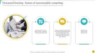 Fast Paced Learning Feature Of Neuromorphic Computing Slides PDF