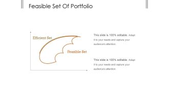 Feasible Set Of Portfolio Ppt PowerPoint Presentation Designs
