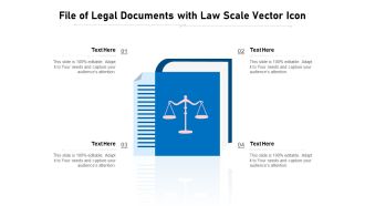 File Of Legal Documents With Law Scale Vector Icon Ppt PowerPoint Presentation Layouts Slide Download PDF