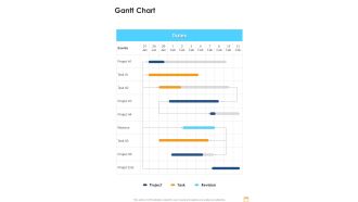 Film And Broadcasting Proposal Gantt Chart One Pager Sample Example Document