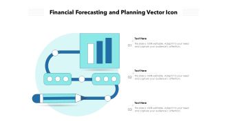Financial Forecasting And Planning Vector Icon Ppt PowerPoint Presentation Layouts Slides PDF