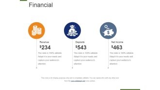 Financial Ppt PowerPoint Presentation Gallery Sample