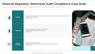 Financial Regulatory Statements Audit Compliance Case Study Elements PDF