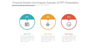 Financial Solution And Analysis Example Of Ppt Presentation