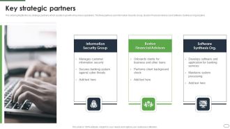 Financial Solutions Company Profile Key Strategic Partners Graphics PDF
