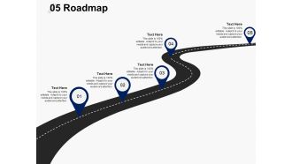Five Roadmap Ppt PowerPoint Presentation Layouts Graphics