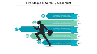 Five Stages Of Career Development Ppt PowerPoint Presentation Model Skills