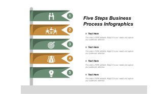 Five Steps Business Process Infographics Ppt Powerpoint Presentation Infographics Model