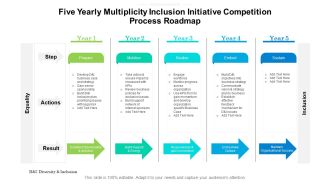 Five Yearly Multiplicity Inclusion Initiative Competition Process Roadmap Introduction