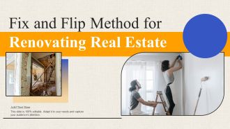 Fix And Flip Method For Renovating Real Estate Inspiration PDF