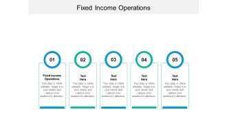 Fixed Income Operations Ppt PowerPoint Presentation Model Structure Cpb