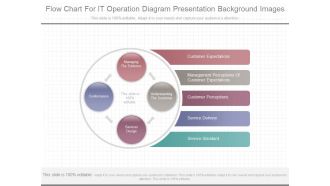Flow Chart For It Operation Diagram Presentation Background Images