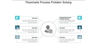 Flowcharts Process Problem Solving Ppt PowerPoint Presentation Ideas Master Slide Cpb