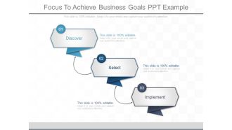 Focus To Achieve Business Goals Ppt Example