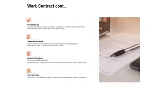 For Launching Company Site Work Contract Cont Ppt PowerPoint Presentation File Diagrams PDF