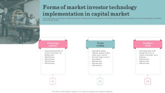 Forms Of Market Investor Technology Implementation In Capital Market Rules PDF